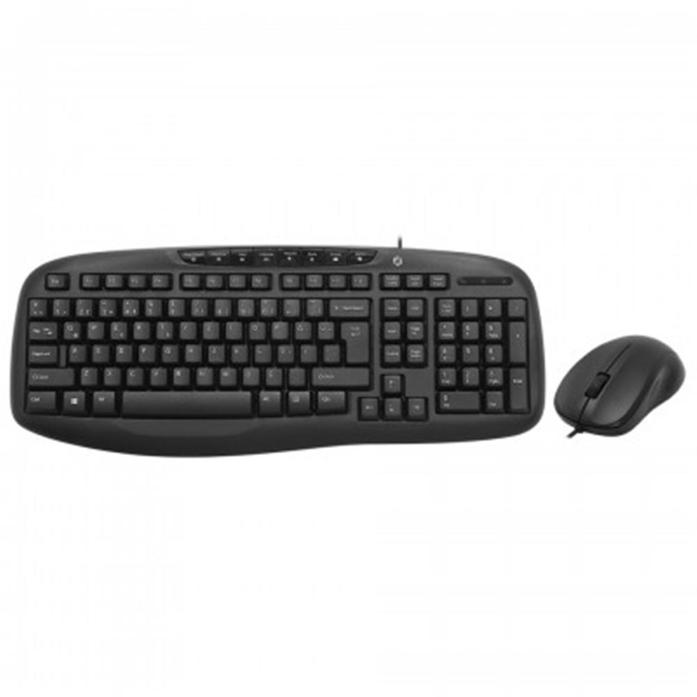 92654-1 Frisby FK-4825QU Kablolu Q-Türkçe Multimedya Klavye & Mouse - Görsel 1