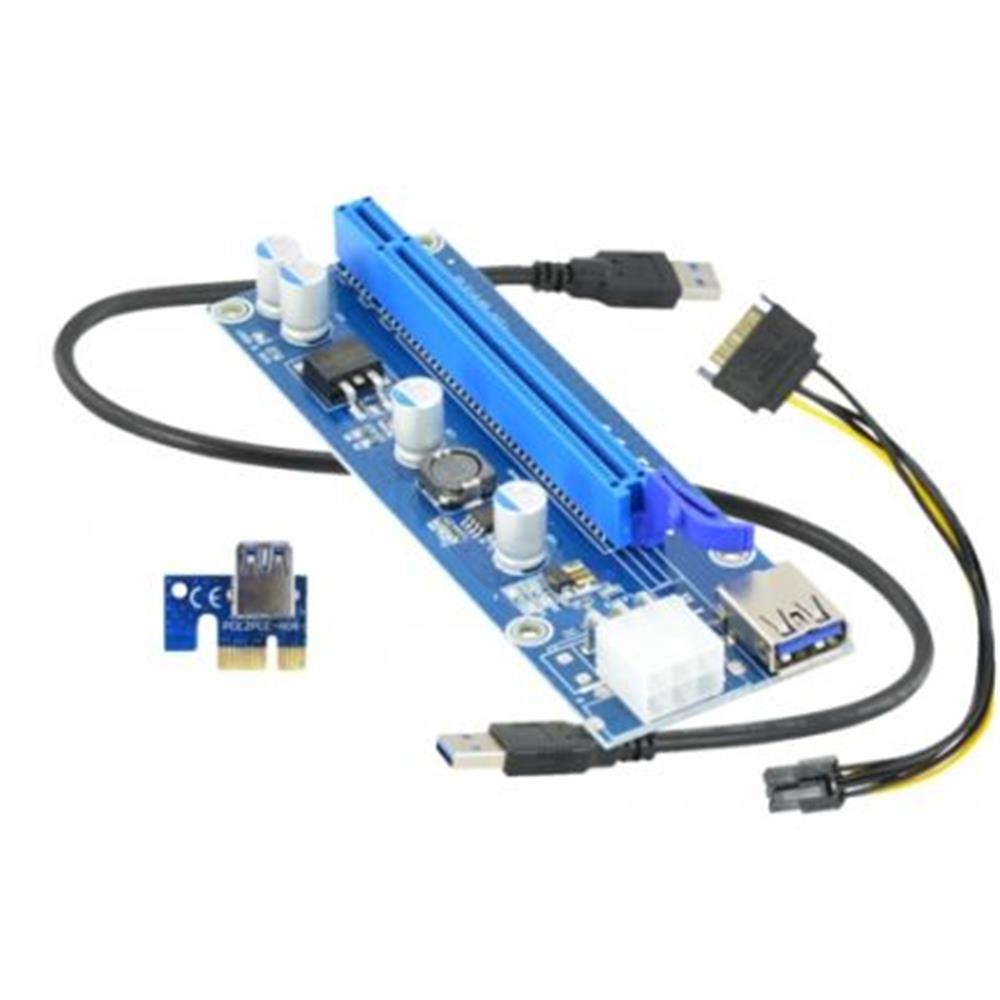 95432-1 MinerKing Riser Versiyon 009S Bitcoin-Etherium Ekran Kartı Uzatma Aparatı - Görsel 1