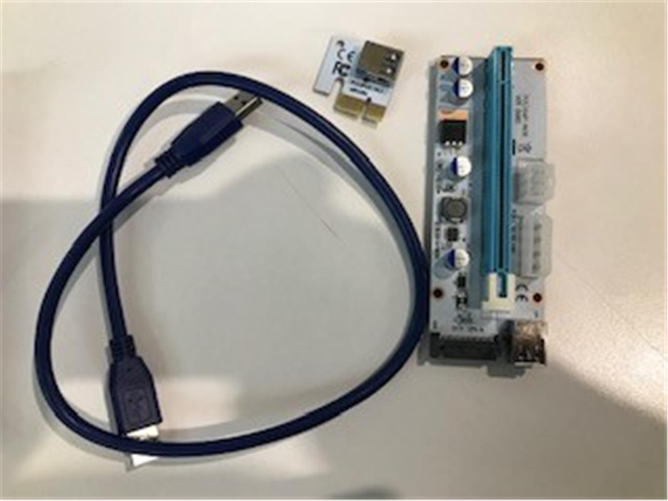 95581-1 S-link Sl- Ex10 Pcı-E 1x To 16x Sata 6Pin Bitcoin Riser Ekran Kartı Yükseltici - Görsel 1