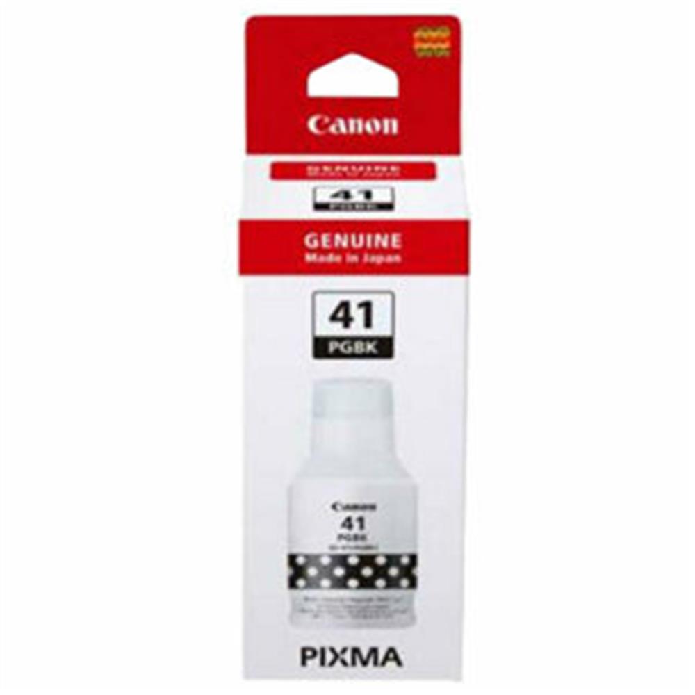 95878 Canon Gı-41bk Black Siyah Şişe Mürekkep G2420-g2470-g3420-g3430-g4470-g3470-g3480 - Görsel 1