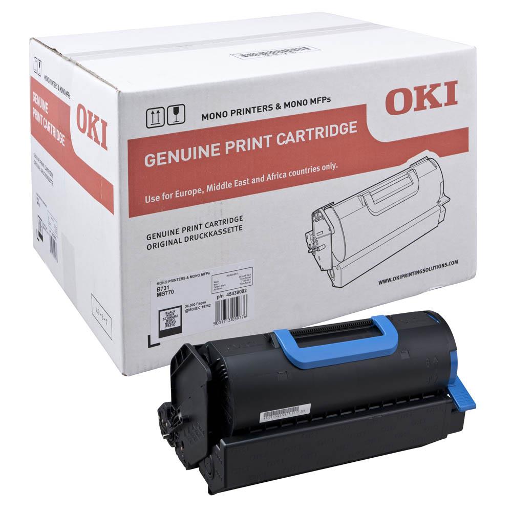 97067 Okı 45460502 Siyah Toner Es7131-es7170 36k - Görsel 1