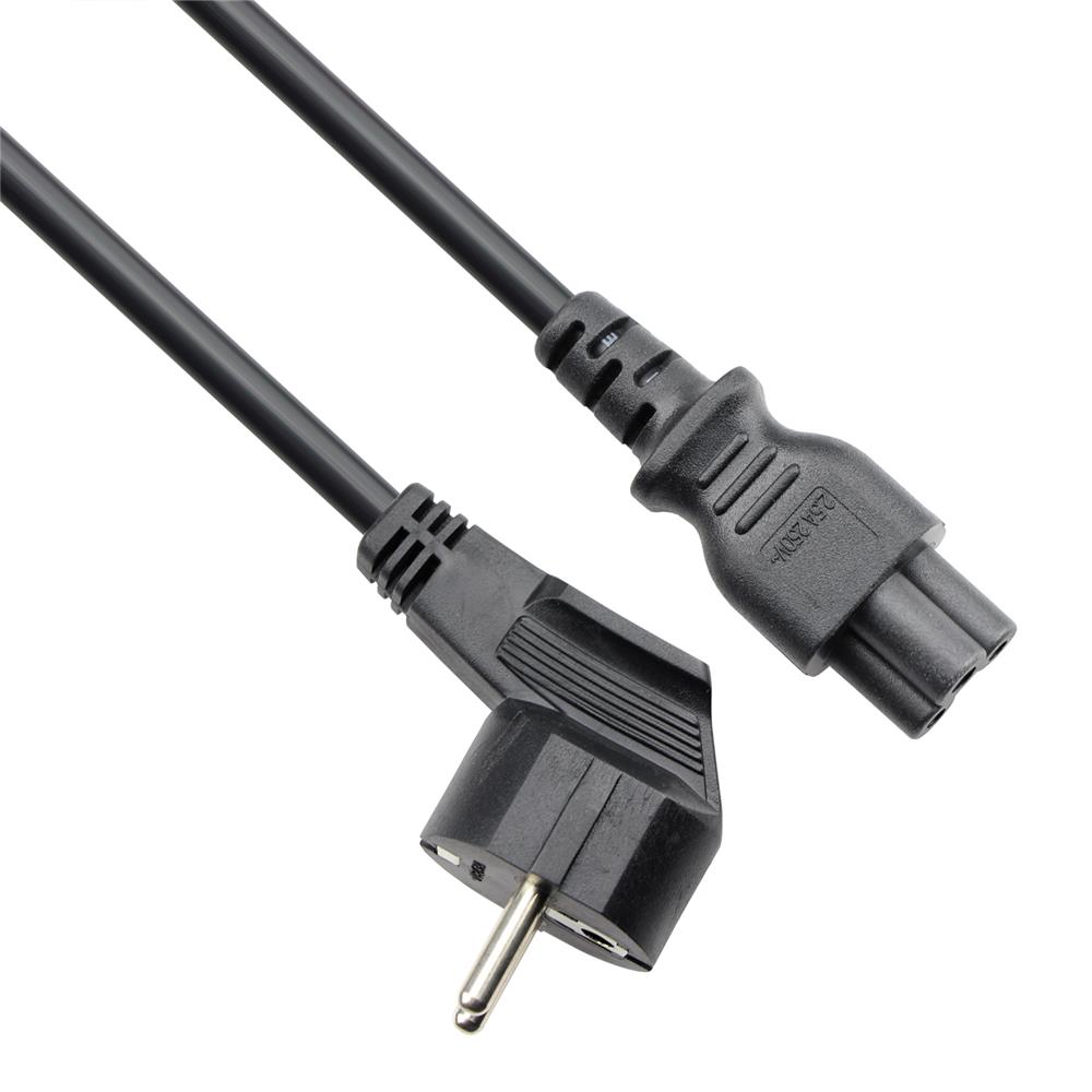 98342-1 Vcom Ce022-1.8 0.50mm2 Notebook 1.8mt Power Elektrik Kablosu - Görsel 1