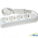 Almera 4lü 3mt Topraklı Priz (9240203)