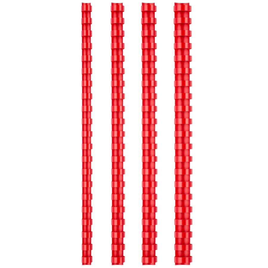 BP620-28-25 Bigpoint Plastik Spiral 28 Mm Kırmızı 50'li Kutu - Görsel 1