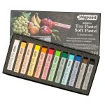 Bigpoint Artists's Toz(soft) Pastel Boya 12 Renk
