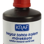 Kraf Beyaz Tahta Kalem Mürekkebi 100ml 450g Kırmızı