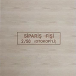 Dilman Sipariş Fişi 2/50 2 Nüsha 4206