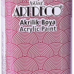 Artdeco Akrilik Boya 140 Ml Bordo Y-070r-3643