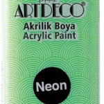 Artdeco Akrilik Boya Neon 140 Ml Yeşil Y-070r-950