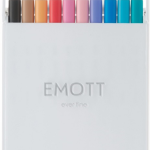 Uni Fınelıner Kalem Emott Set Pem-sy/10c.02 0.4 Pastel Renkler 10 Lu