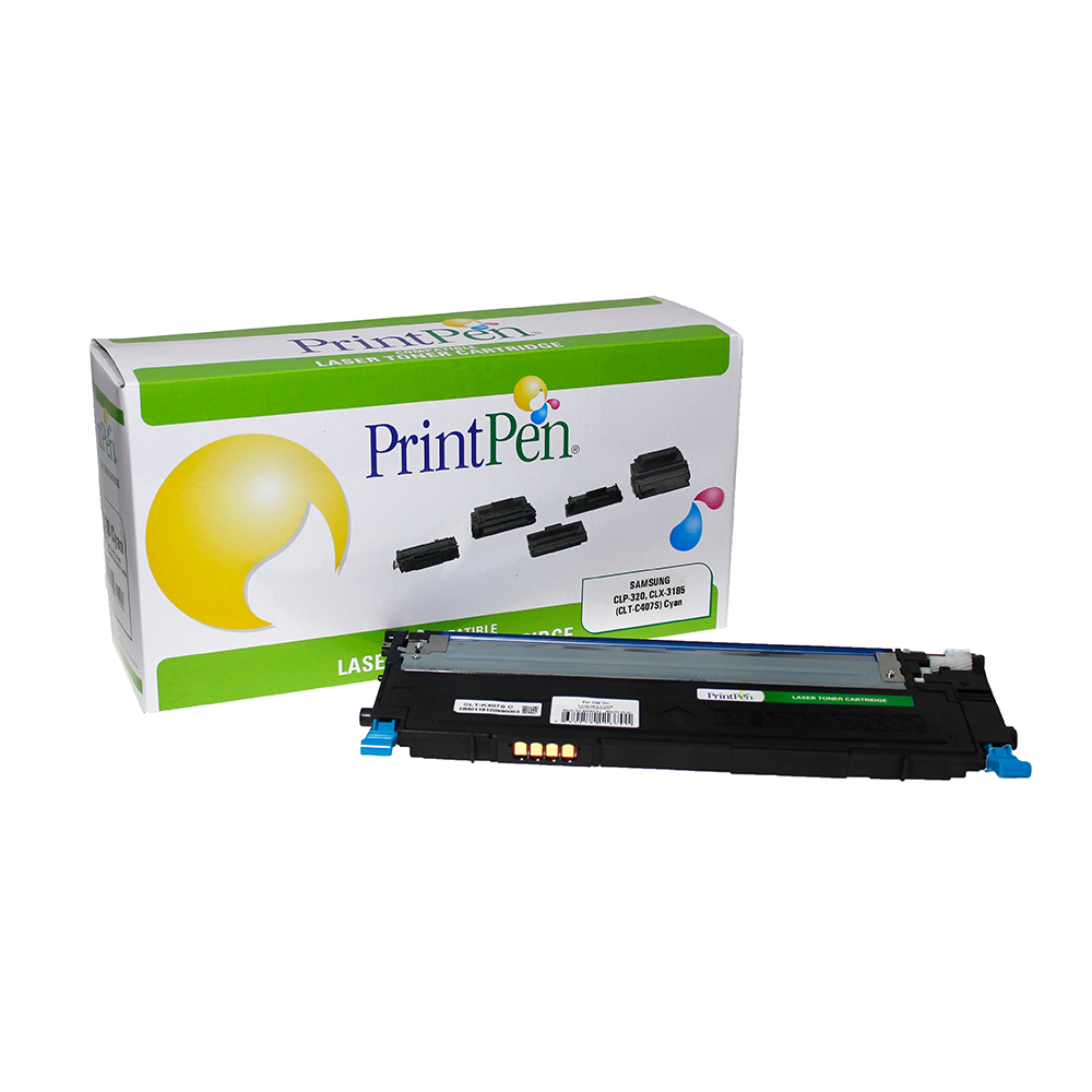 11370__28925 PRINTPEN SAMSUNG CLT-C407S & CLT-C409S Cyan (1K) - Görsel 1