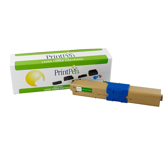 11483__27537 PRINTPEN OKI C301 Yellow (44973541) (1.5K) - Görsel 1