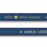 Faber Kopya Kalemi Mavi 1420000