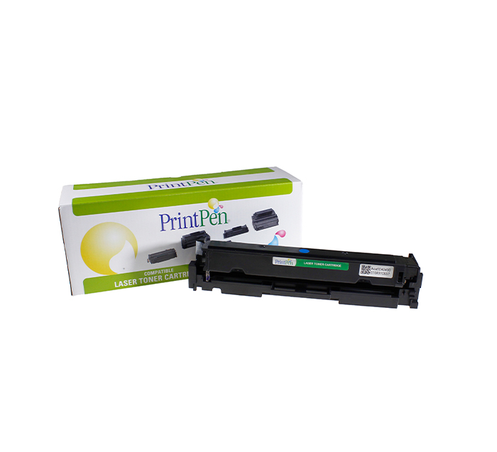12185__29355 PRINTPEN HP W2211A (207A) Cyan Chipsiz (1.25K) - Görsel 1