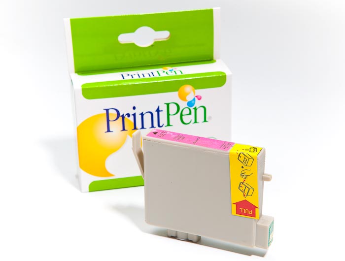AKSEL DIŞ TİCARET A.Ş. Ürün Çekimi_2010 PRINTPEN EPSON T0543 Magenta (20,0 ml.) - Görsel 1