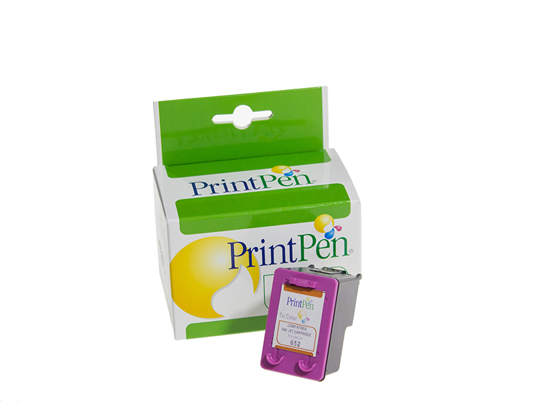 12446__26944 PRINTPEN HP No.652 (F6V24A) Color - Görsel 1