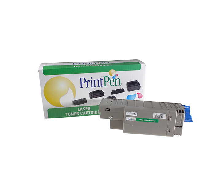 12548__29407 PRINTPEN OKI ES7470 Black (45396216) (15K) - Görsel 1