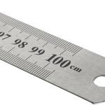 Kraf Çelik Cetvel 100 Cm Inch Ölçülü 500g