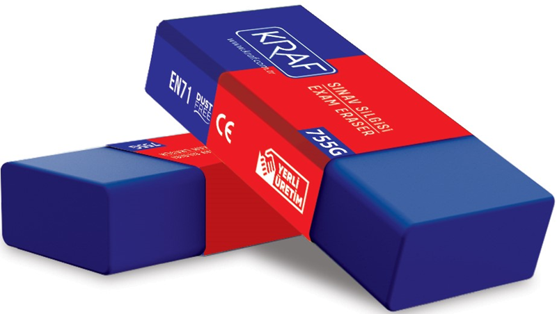 134391 Kraf Silgi Sınav 24 Lü 755g - Görsel 1