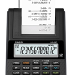 Casıo Hesap Makinesi Şeritli Hr-8rc-bk 12 Hane