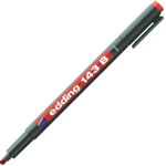 Eddıng Asetat Kalemi E-143b Kırmızı