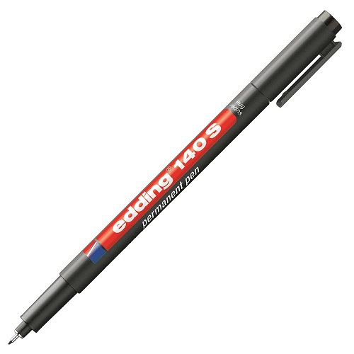 134777 Eddıng Asetat Kalemi E-140s Siyah - Görsel 1