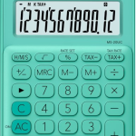 Casıo Hesap Makinesi Masaüstü Ms-20uc-gn 12 Hane