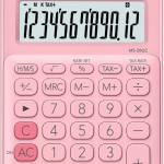 Casıo Hesap Makinesi Masaüstü Ms-20uc-pk 12 Hane
