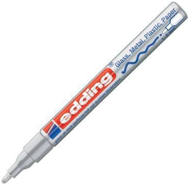 135817 Eddıng Paınt Markör E-751 Gümüş - Görsel 1