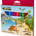 Nova Color Keceli Kalem 12 Li Maxı Nc-873