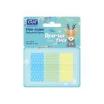 Kraf Index Fılm (pp) 42x19mm Pop-up 3 Renk 20 Yp Pastel Puantiyeli 4219-2