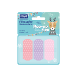 Kraf Index Fılm (pp) 42x19mm Pop-up 3 Renk 20 Yp Pastel Puantiyeli 4219-1
