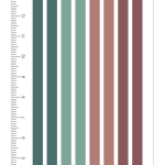 Kraf Index Fılm (pp) 5x135mm 8 Renk X 20yp Morandı Color 85135-2