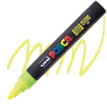 Uni Poster Markörü Posca Pc-5m 1.8-2.5 Fosforlu Sarı
