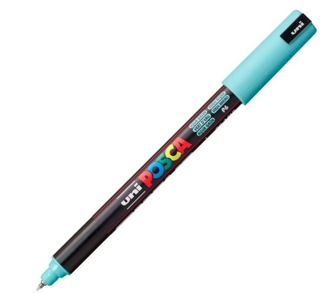 139184 Uni Poster Markörü Posca Pc-1mr 0.7 Su Yeşili - Görsel 1