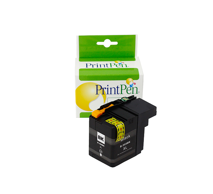 14049__27614 PRINTPEN BROTHER LC569XLBK Black Yüksek Kapasite (58,0ml.) - Görsel 1