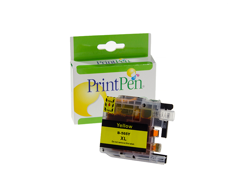 14052__27132 PRINTPEN BROTHER LC565XLY Yellow Yüksek Kapasite (13,0ml.) - Görsel 1