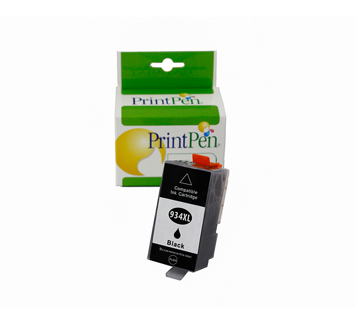 14063__27617 PRINTPEN HP 934XL (C2P23AE) Black Yüksek Kapasite (50,0ml.) - Görsel 1