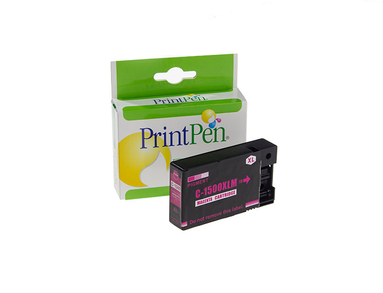 14077__27144 PRINTPEN CANON PGI-1500XLM Magenta Yüksek Kapasite (12.0ml.) - Görsel 1