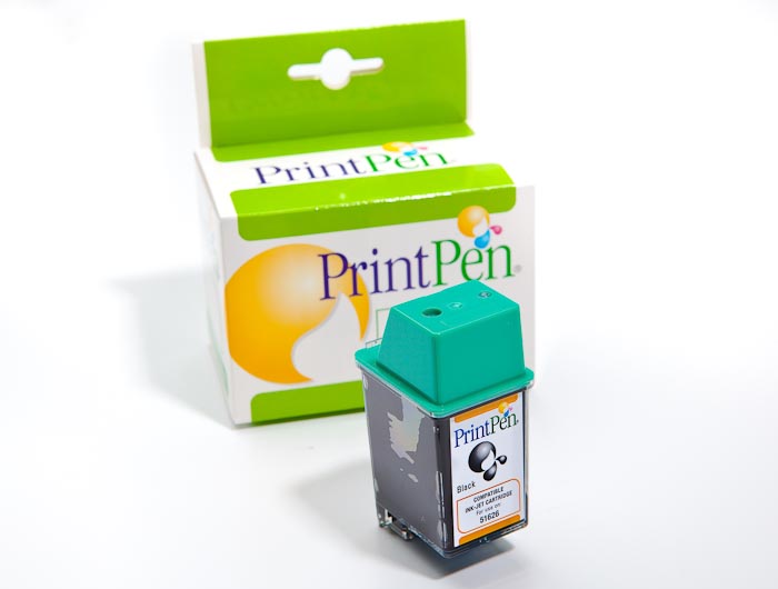 14090__22929 PRINTPEN HP No.26 (51626AE) Black (%100 Yeni) - Görsel 1