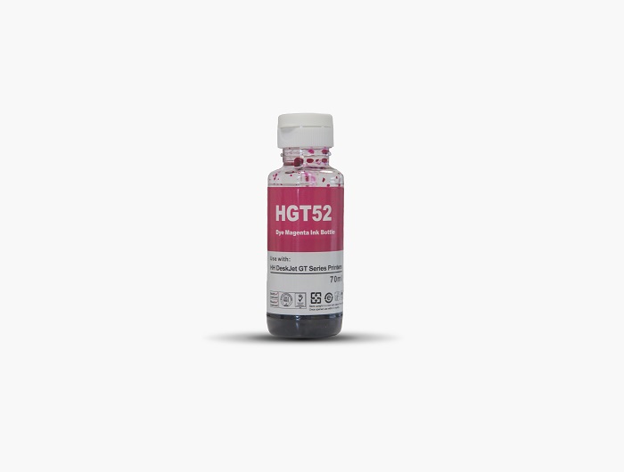 14177__26598 PRINTPEN HP GT52XL (M0H55AE) Magenta Mürekkep (70ml./Sise) - Görsel 1