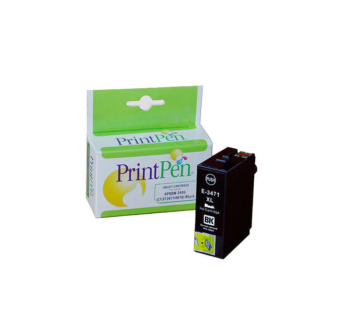 14198__28503 PRINTPEN EPSON 34XL (C13T34714010) Black (16.3ml) - Görsel 1