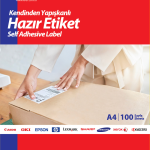 Kraf Laser Etiket Kf-2018 63.5 X 46.6 Mm