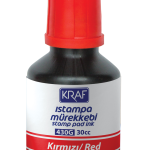 Kraf Istampa Mürekkebi 30cc Kırmızı 430g