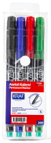 Kraf Asetat Kalemi Silgili (s) 270 4 Lü Set