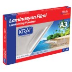 Kraf Laminasyon Filmi Parlak A3 100 Mic. 100 Lü 2131