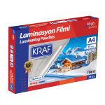 Kraf Laminasyon Filmi Parlak A4 75 Mic.100 Lü 2121