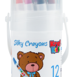 Kraf Kıds Pastel Boya Sılky Crayon 12 Lı Kk500