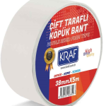 Kraf Çift Taraflı Köpük Bant 38mm X 5m 5038g