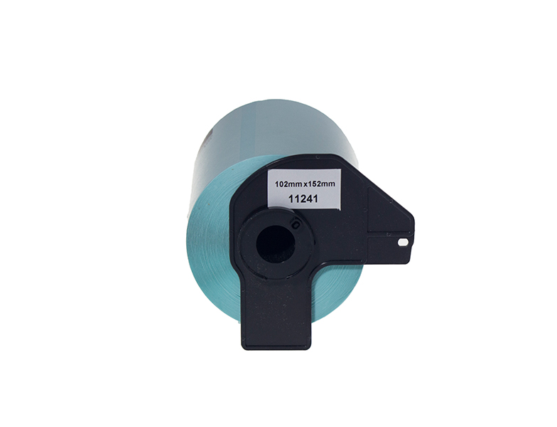 17233__27360 PRINTPEN BROTHER P-Touch DK-11241 SÜREKLI ETIKET (200 Adet/Rulo) (102mm x 152mm) - Görsel 1